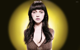 Araceli gilbert gothic portrait bangs - a brown shirt free wallpaper for desktop