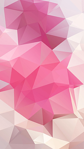 Pink abstract background low poly 2 - an ambient occlusion free wallpaper for mobile