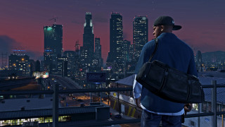 Man balcony city night bag - in gta v free wallpaper