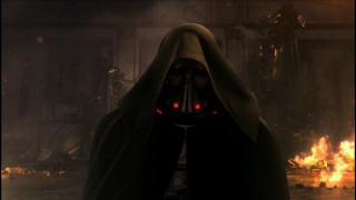 Man dark suit hood fire - a dark suit free wallpaper