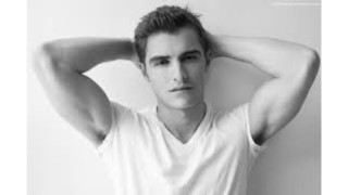 Man white shirt holding head - beautiful bone structure free wallpaper for desktop