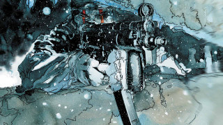 Man laying ground fire hydrant - michael kaluta free wallpaper for desktop