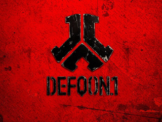 Red wall defooni logo black - a red wall free wallpaper