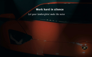 Red sports car quote work - the side of its free wallpaper