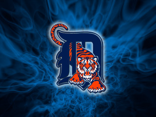 Tiger blue background digital cave - bradley walker tomlin free wallpaper