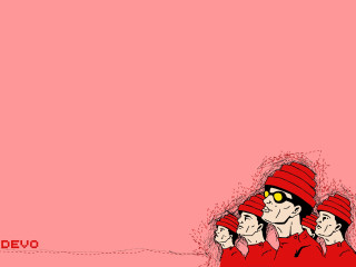 Red hats sunglasses pink background - a red border free wallpaper for desktop