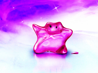 Pink star smiley face object - ayo free wallpaper for desktop