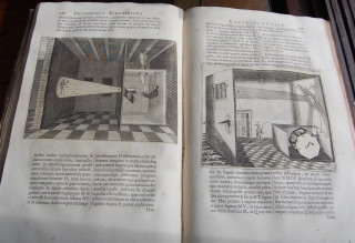 Book opened bathroom drawing clock - evariste vital luminai free wallpaper