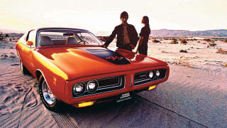 Couple desert car woman man - a couple standing next free wallpaper