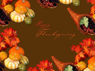 Thanksgiving card fruit basket pumpkin - thanksgiving free wallpaper