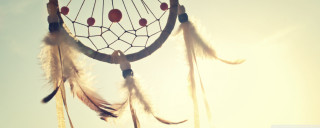 Dream catcher closeup feathers sun 2 - feather free wallpaper for desktop