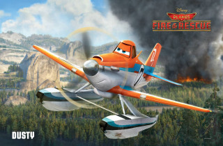 Cartoon airplane forest smoke smokestacks - a cartoon airplane free wallpaper
