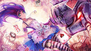 Woman dress card robot clock - a woman in a dress holding free wallpaper