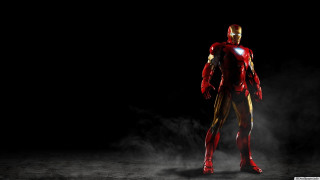 Red iron suit smoke glowing - his hip free wallpaper for desktop