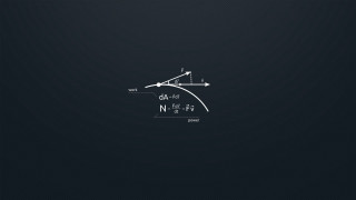 Curve line point black white - golden ratio illustration free wallpaper