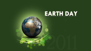Green earth day green background - swirl free wallpaper for desktop