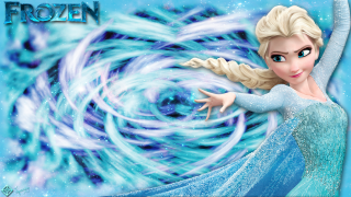 Frozen princess blue dress starry - princess free wallpaper