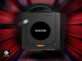 Black video game console red - free technology wallpaper for desktop