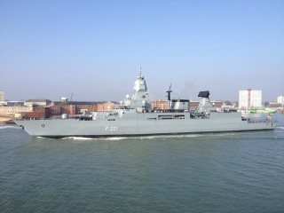 Large gray ship sailing city - adriaen isenbrant free wallpaper