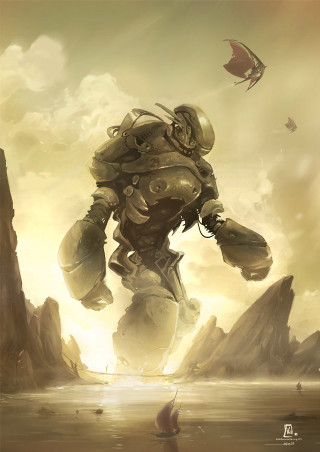 Man suit walking beach kite - a beach free wallpaper for mobile