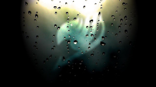 Window water drops black background - chris friel free wallpaper