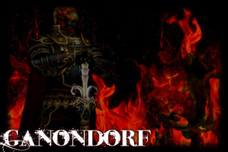 Man black suit fire background - rob rey and kentaro miura style free wallpaper