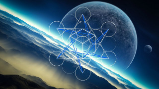 Star mountains planet sky background - sacred free wallpaper