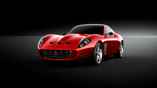 Red sports car dark room 93 - the side of its free wallpaper
