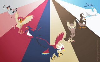 Birds flying colorful pyramid bird - a group of birds free wallpaper for desktop