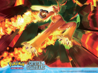 Cartoon character flying fire background 2 - the air free wallpaper