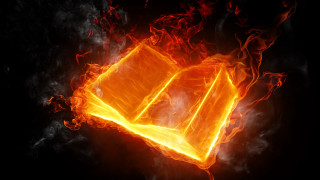 Fire black background red yellow 2 - the bottom of the image free wallpaper for desktop