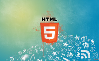 Html symbols flying background image 2 - a picture of a bunch free wallpaper for desktop