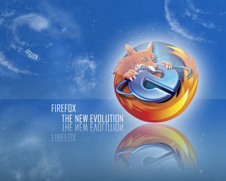 Firefox logo cat mouse middle - a cat free wallpaper