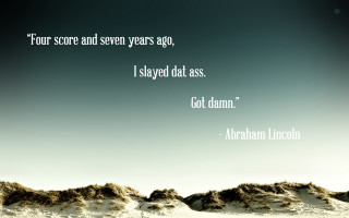 Lincoln seaweed dangers ocean quote - a. b. jackson free wallpaper