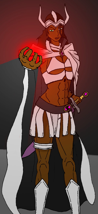 Man costume sword lightsaber red - a red light free wallpaper for mobile