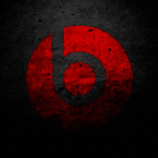 Red black logo dark background - a red circle free wallpaper for tablet
