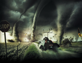 Car driving storm cloud stop - sky free wallpaper for desktop