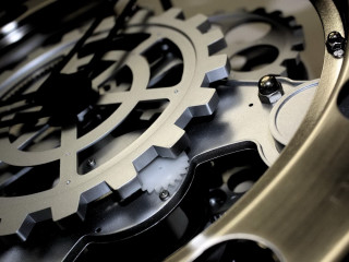 Clock gears dial kinetic biomechanical - free technology wallpaper for desktop