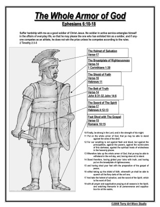 Whole armor of god diagram - free sports wallpaper