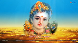 Woman headdress peacock forehead sky - divine free wallpaper