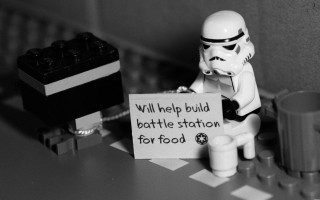 Lego stormtrooper build battle station - war free wallpaper
