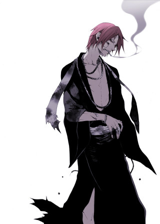 Man cigarette black outfit smoking - a cigarette free wallpaper for mobile