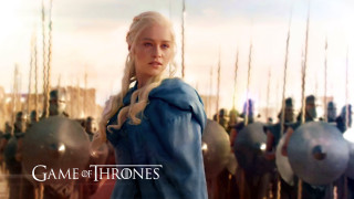 Woman blue dress armor swords - game free wallpaper for desktop