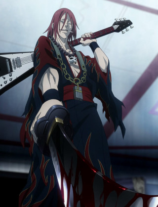 Man sword chain red cape - his shoulder free wallpaper for mobile