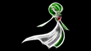 Woman dress green white ribbon - ribbon free wallpaper