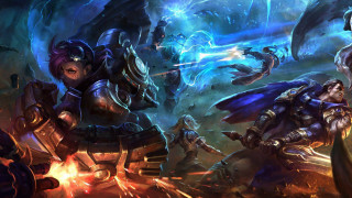 Armor sword demon group people - league of legends free wallpaper
