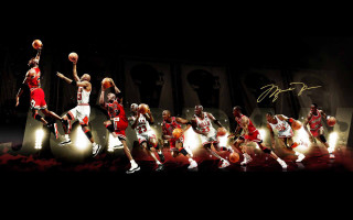 Basketball players line ball air 2 - a line free wallpaper