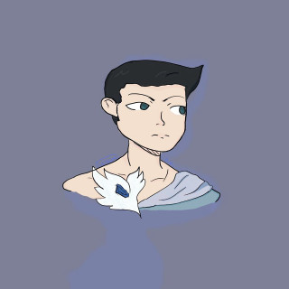 Man flower blue background white - a flower free wallpaper for tablet