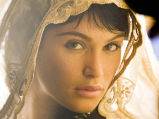 Woman veil headpiece araceli gilbert - egyptian art free wallpaper