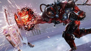 Man red suit large object - a red suit holding free wallpaper